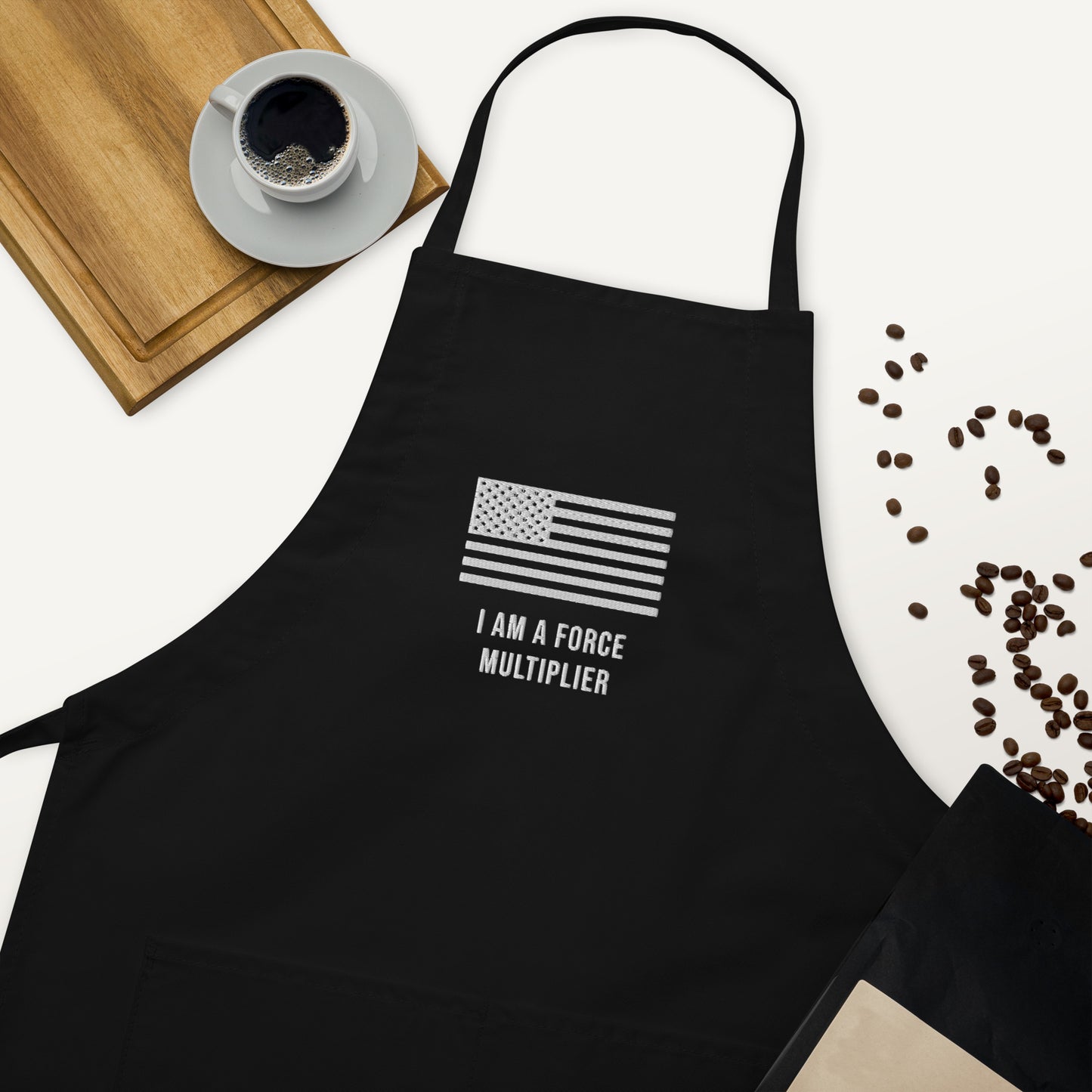 Embroidered Apron - Force Multiplier